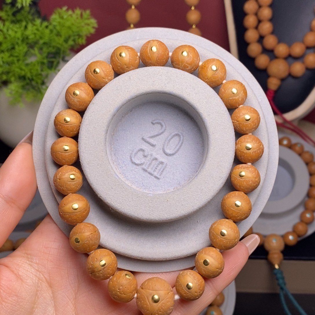 凤眼菩提手串12➕铜钉