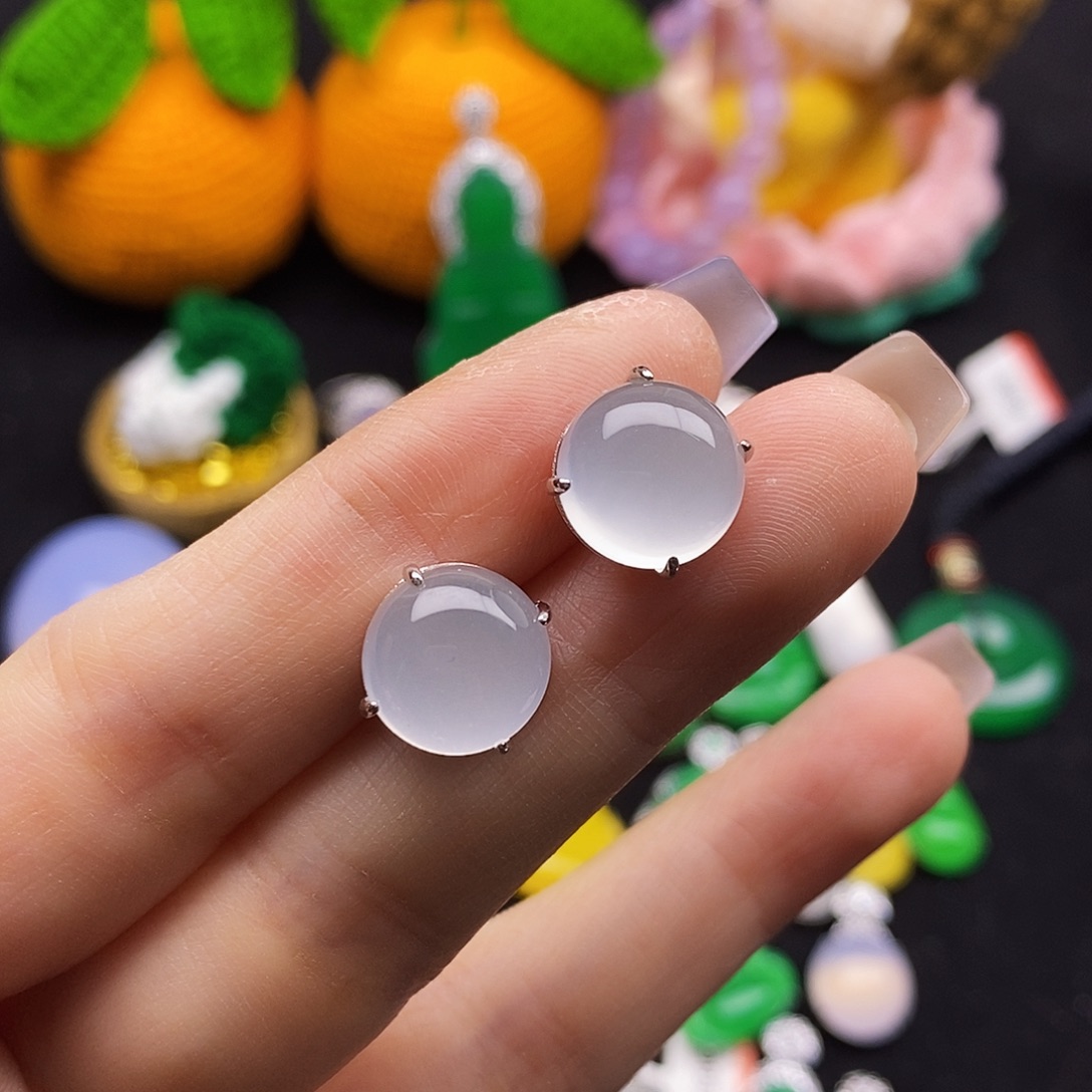 玛瑙/玉髓银S925镶嵌颈饰