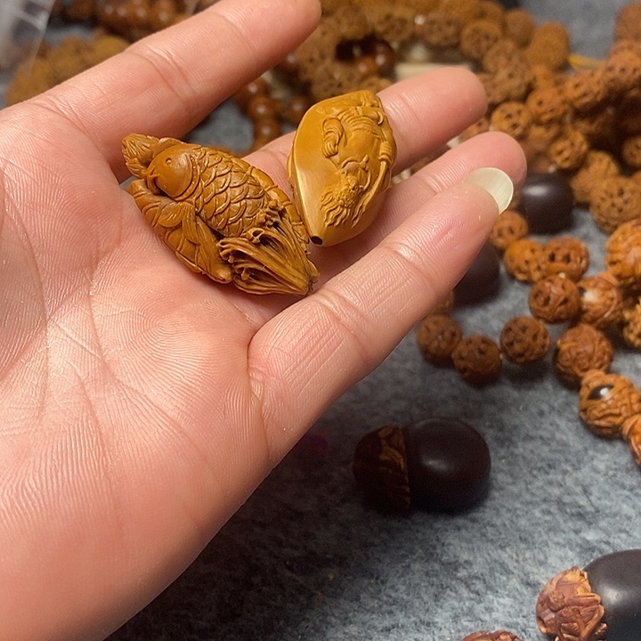 达***西橄榄核手串/手链桃核雕刻桃核材质