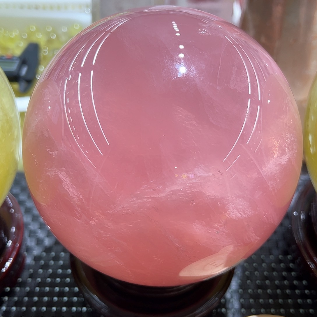 水晶水晶球摆件未镶嵌