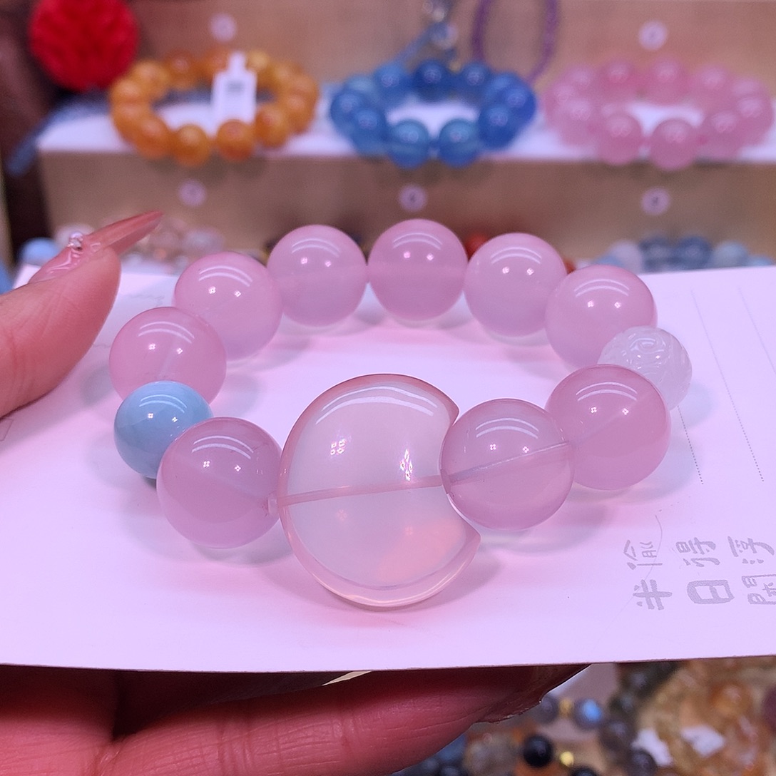 水晶手链未镶嵌手链