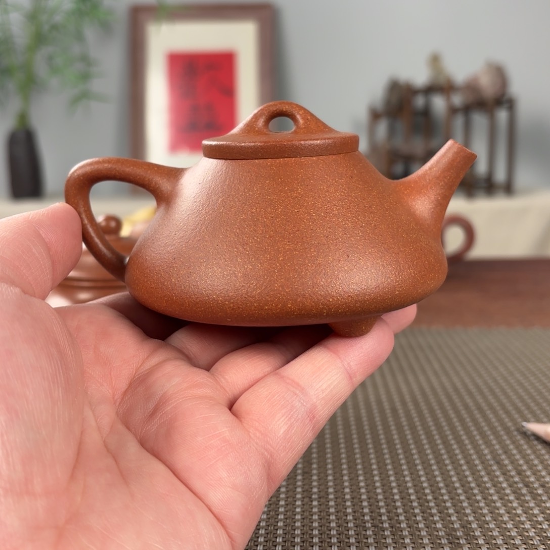 紫砂茶壶黄龙山原矿紫砂壶