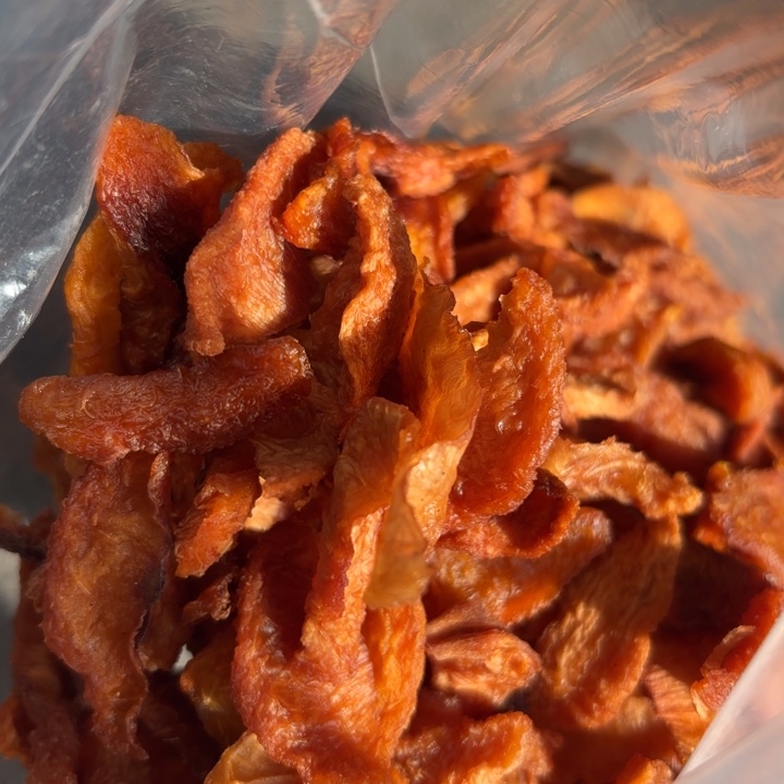 中国大陆炎陵本地黄桃干2号1斤