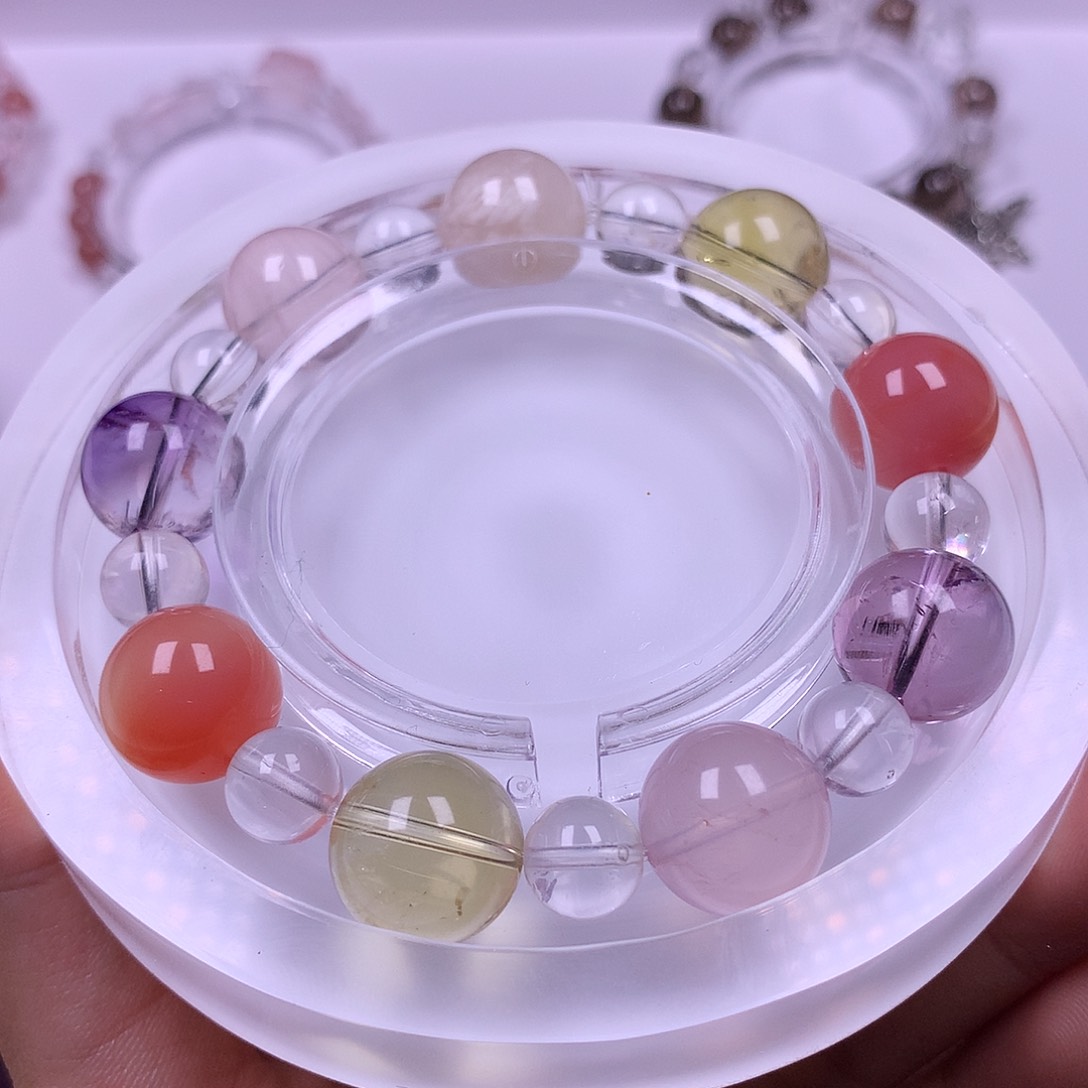 水晶手链未镶嵌天然