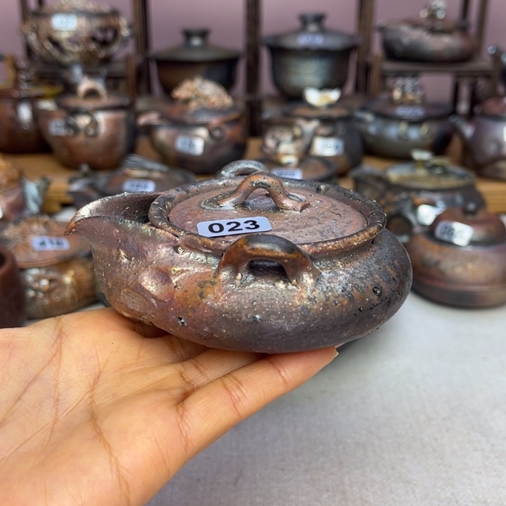 壶裸柴烧陶瓷茶具