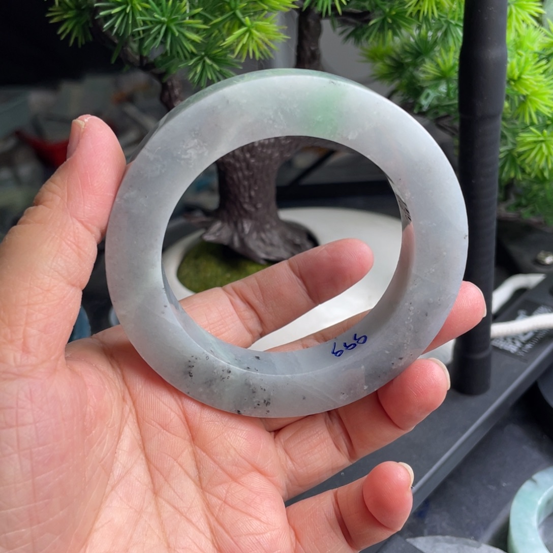 定制翡翠未镶嵌纯天然翡翠手镯定制