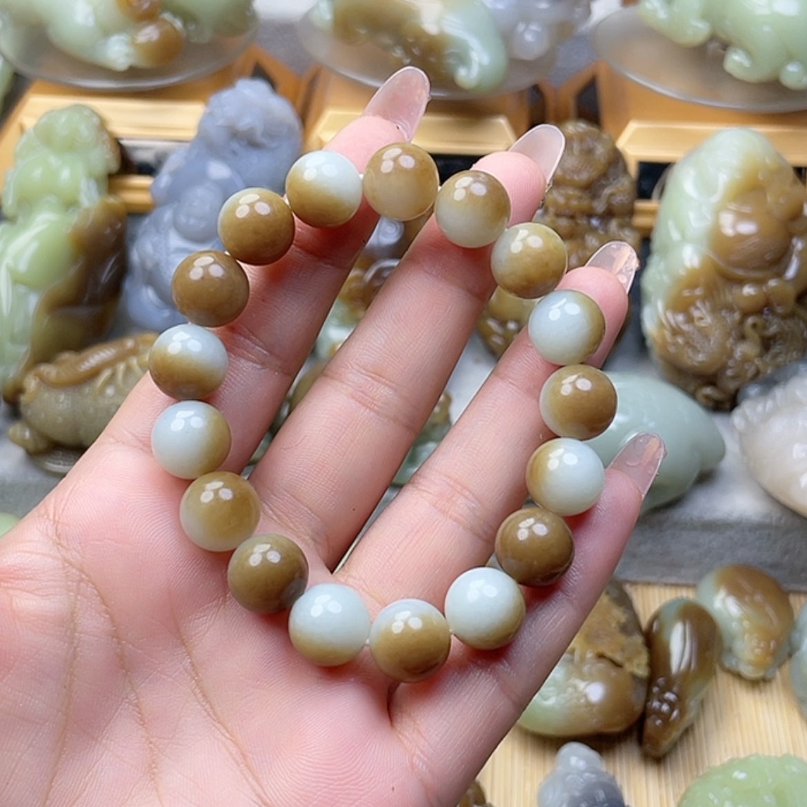 【闪购商品】未镶嵌和田玉挂件小****爱