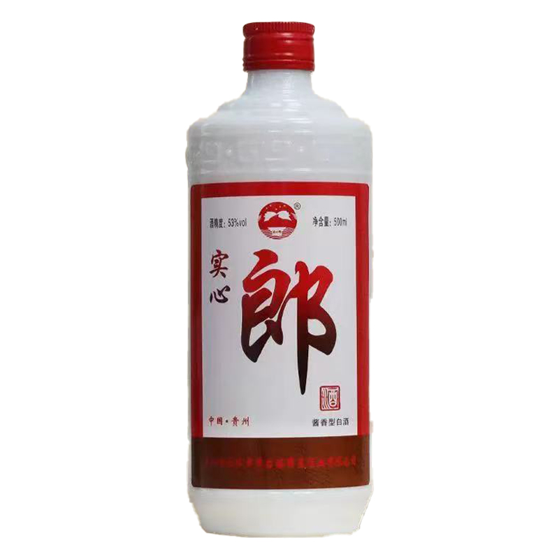 元族18实心郎53度酱香型纯粮酿造500ml整箱6瓶53%Vol500ml