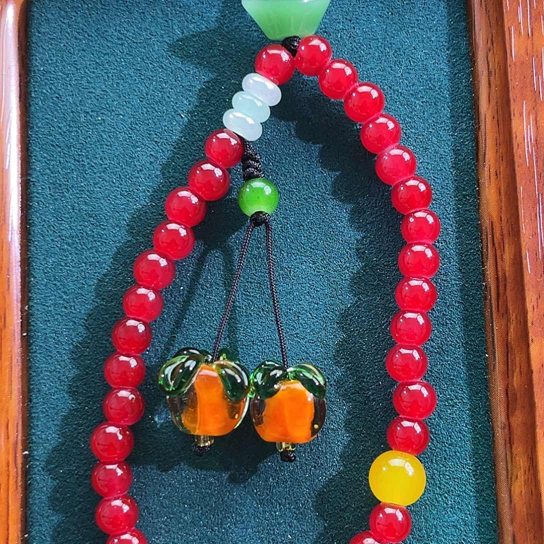 未镶嵌琥珀裸石f***y手机挂