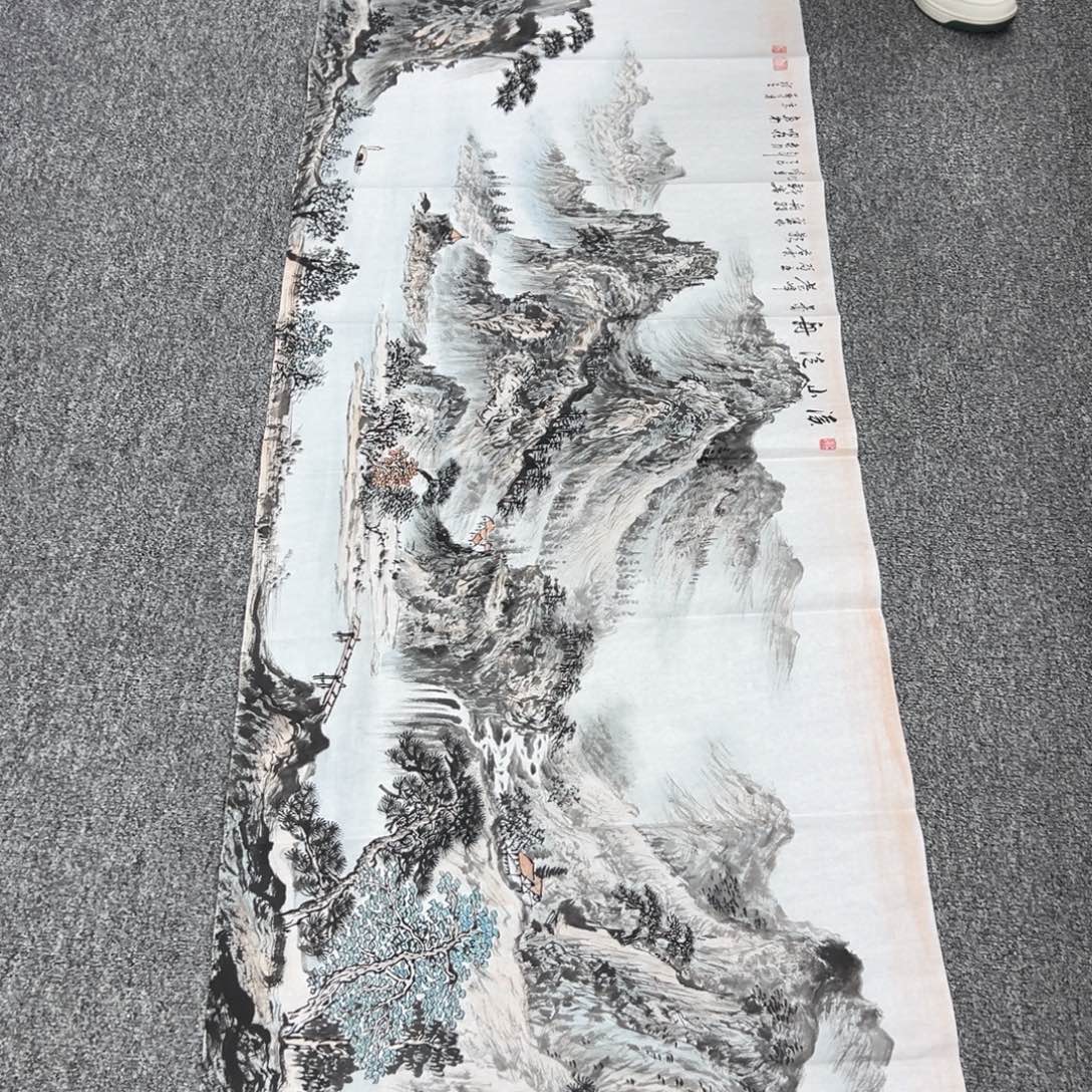 国画纯手绘字画宣纸