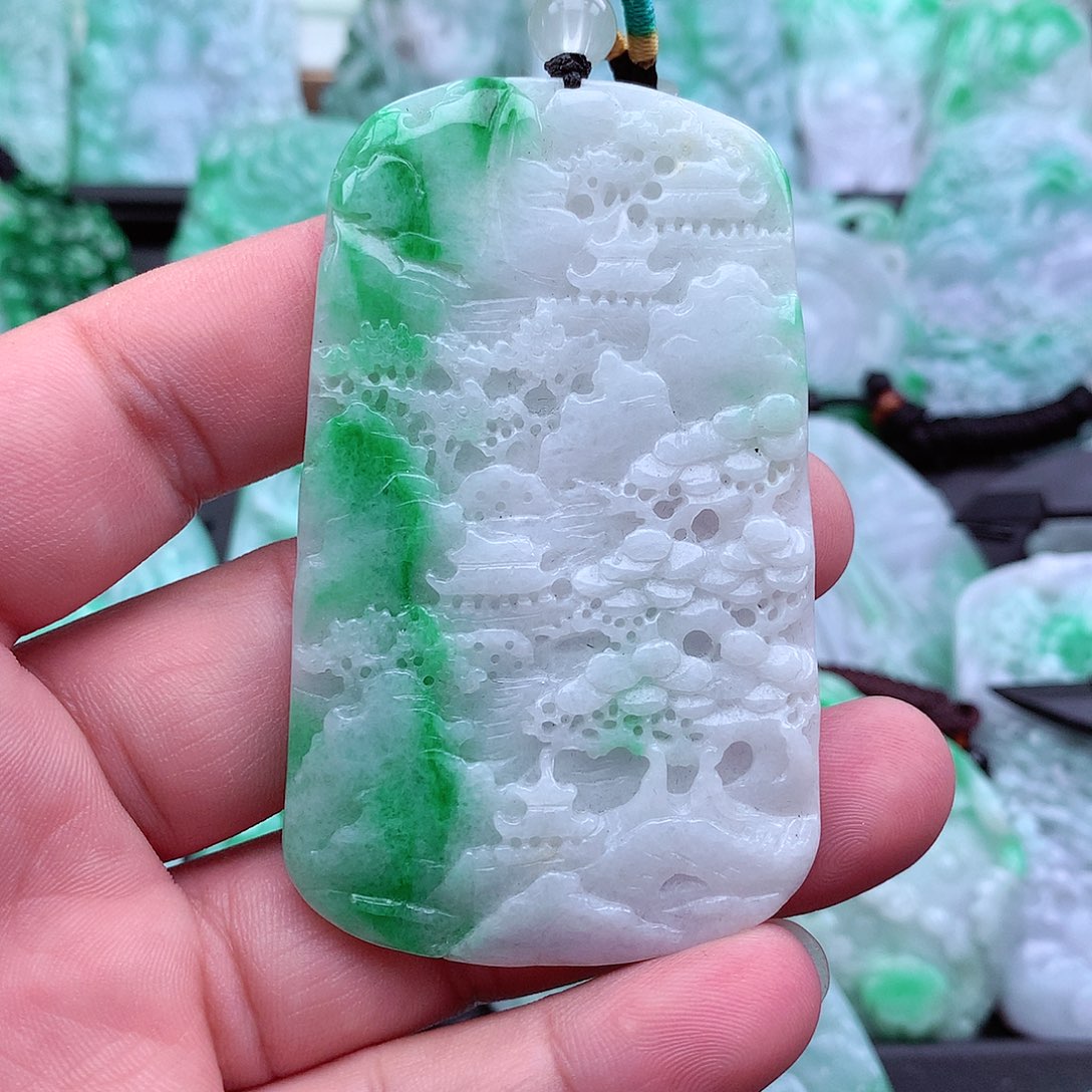 翡翠吊坠(不含链)未镶嵌