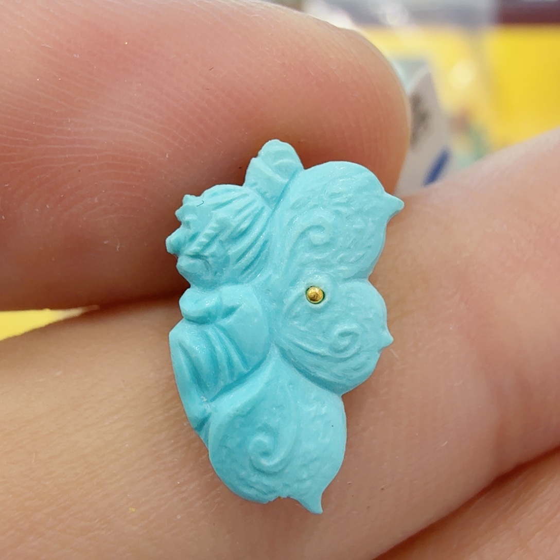 绿松石未镶嵌配饰