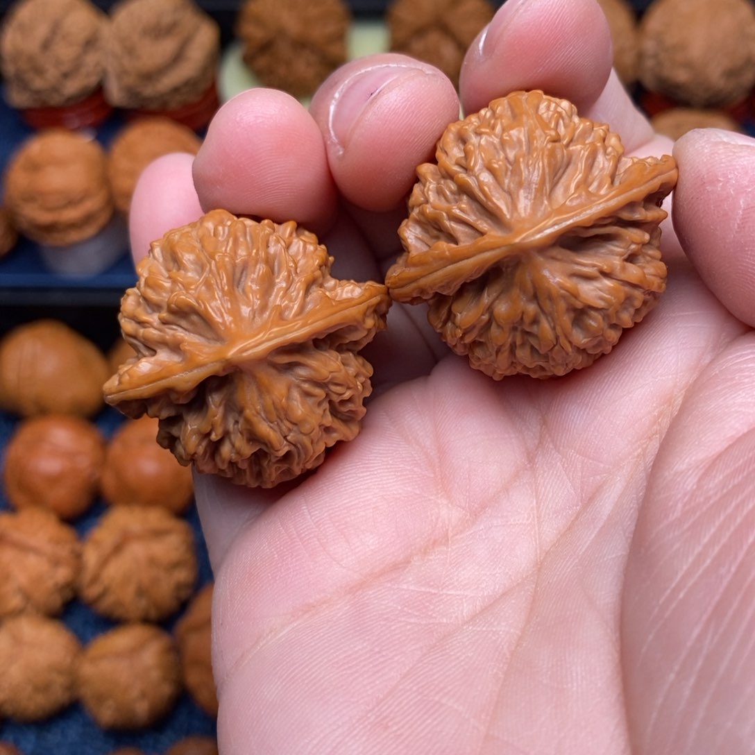 文玩核桃把件悟*手捻