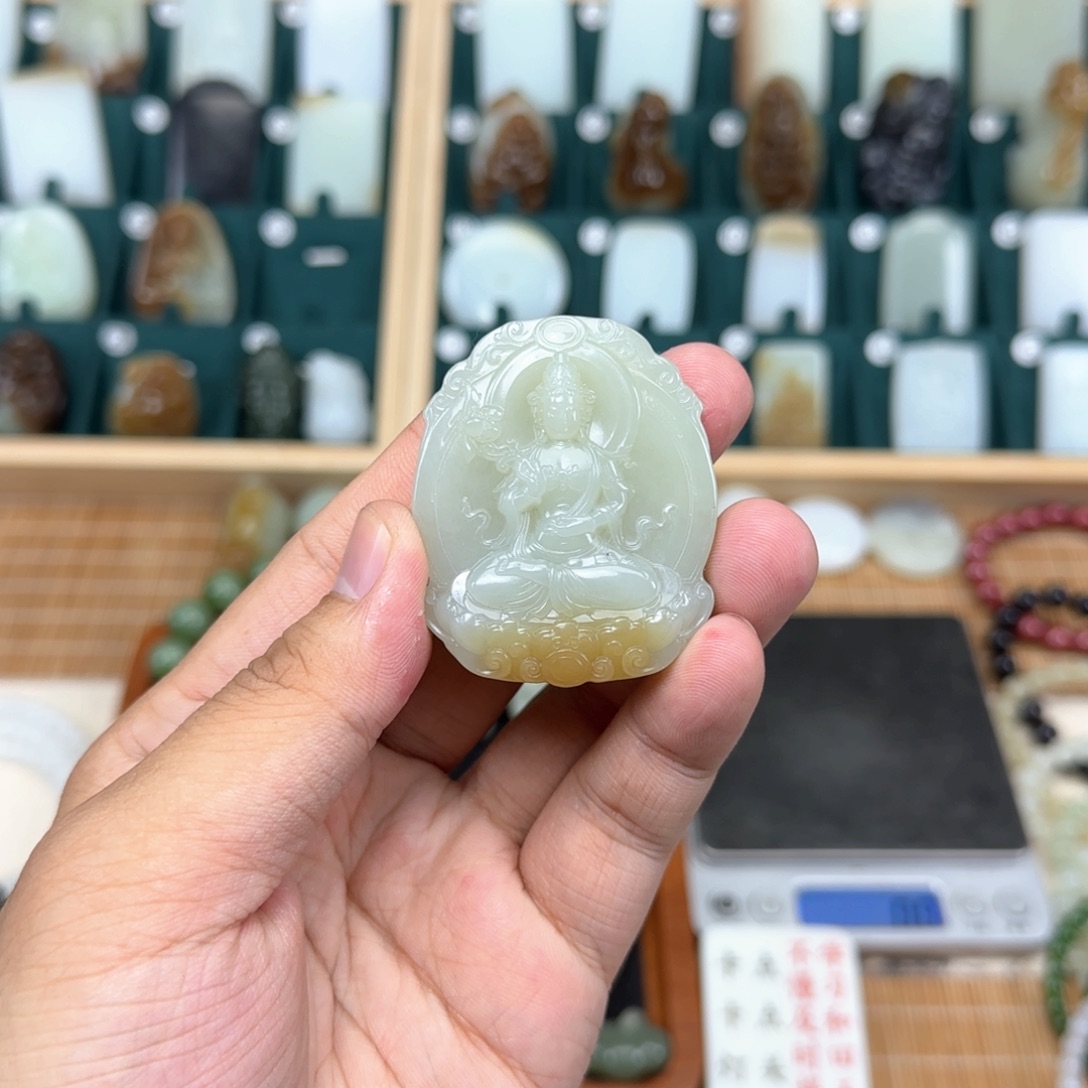 和田玉挂件未镶嵌