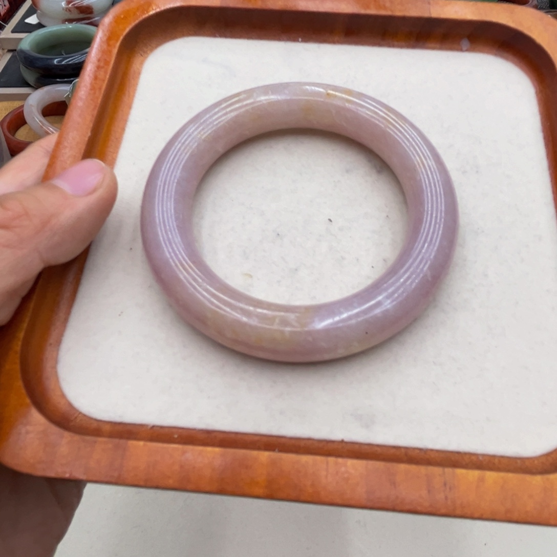 石英质玉未镶嵌圈口52