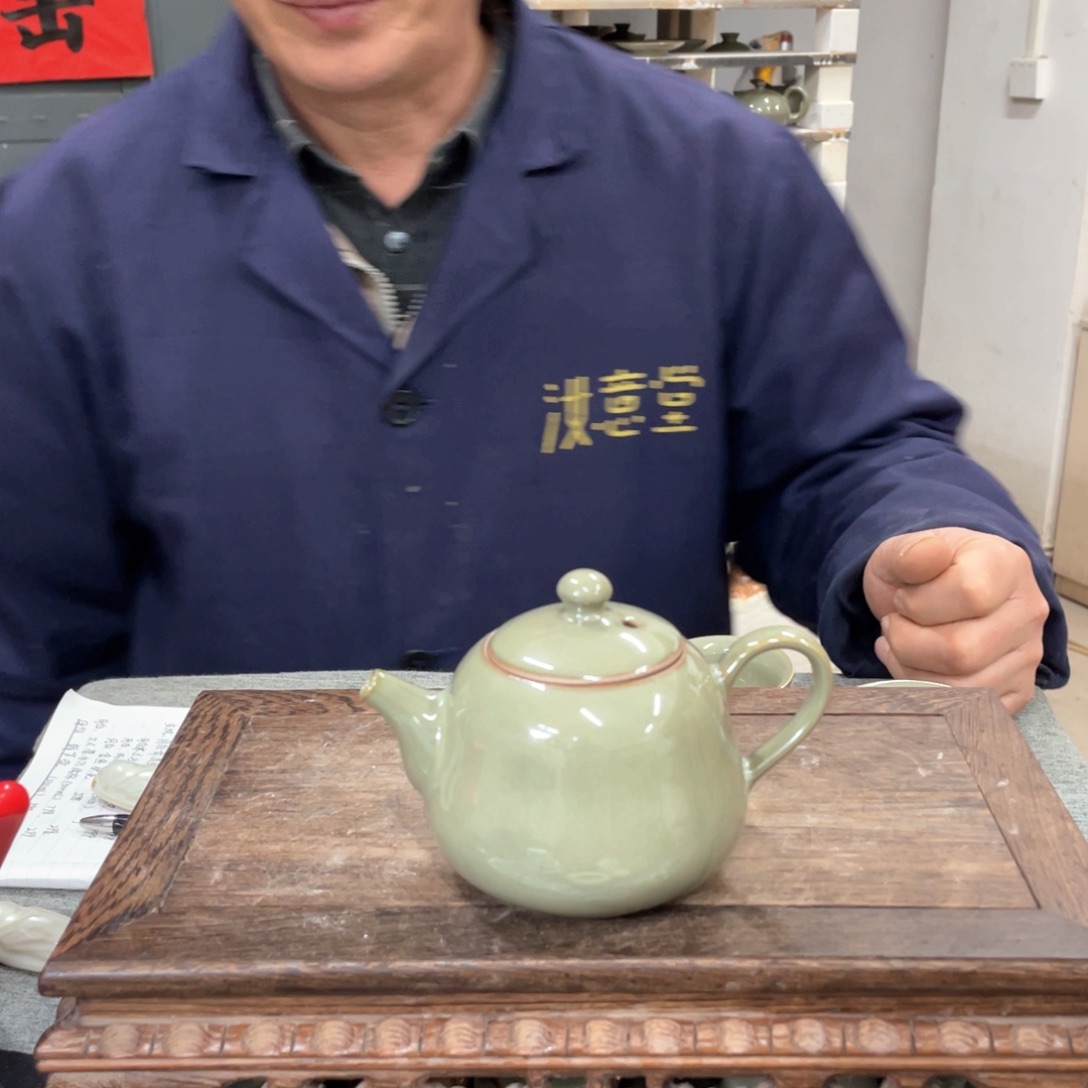 摆件秘釉葫芦壶微瑕无礼盒