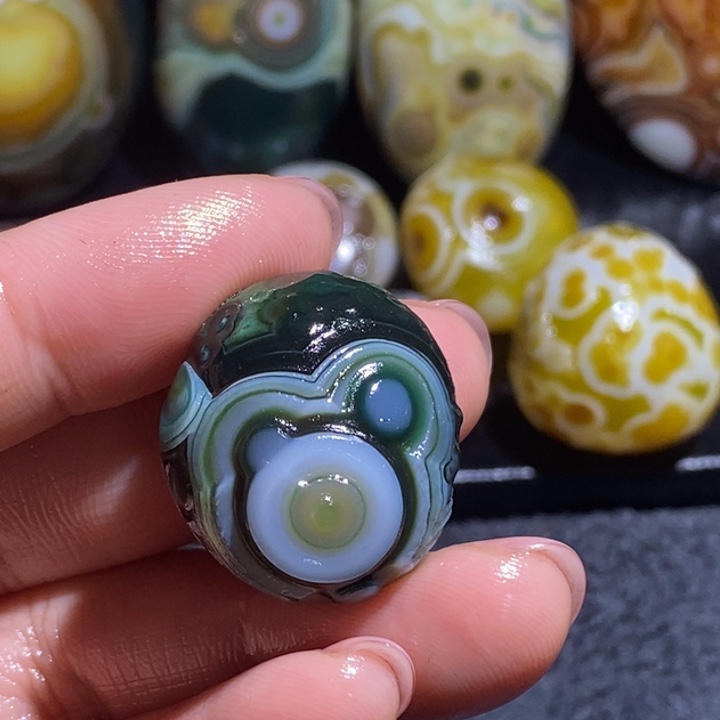 玛瑙/玉髓未镶嵌吊坠(不含链)166