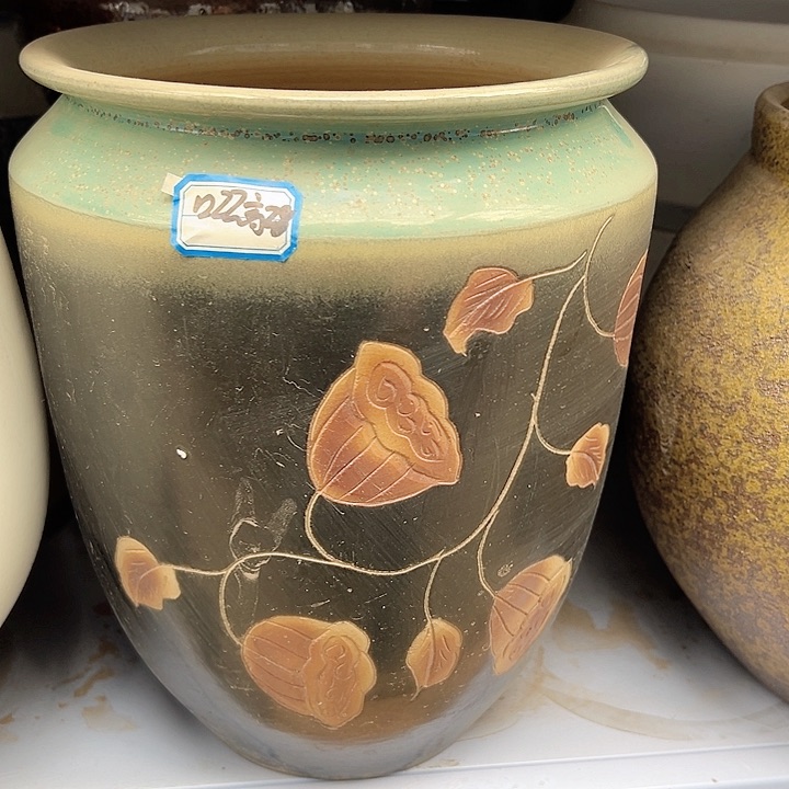 陶瓷景德镇精品花盆栽适合盆