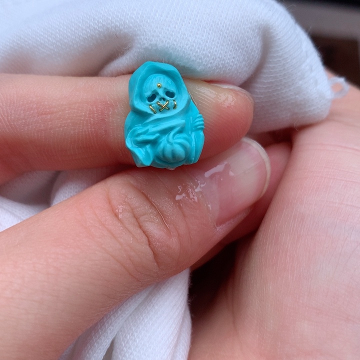 绿松石绿松石配饰未镶嵌