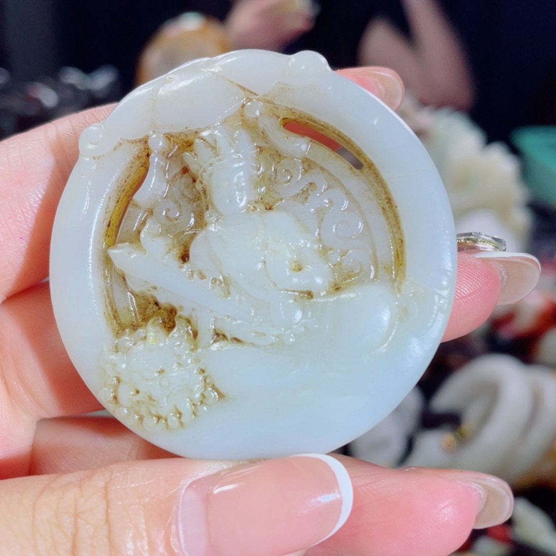 未镶嵌和田玉挂件33