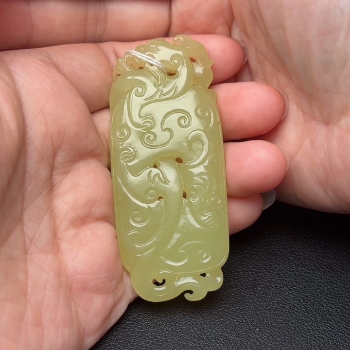 和田玉未镶嵌挂件能**大