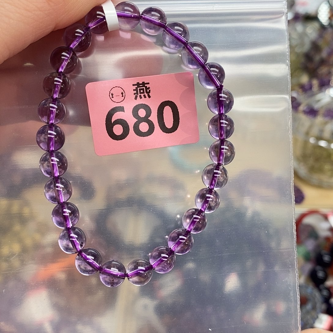 水晶手链未镶嵌多样性发一