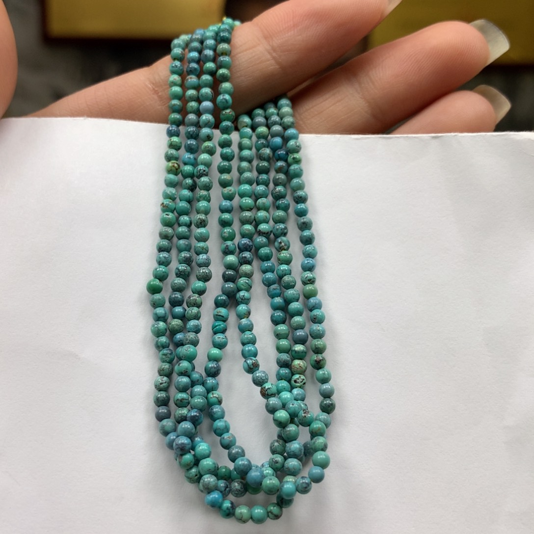 绿松石长链未镶嵌