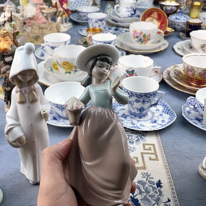 海外中古小房子盘子