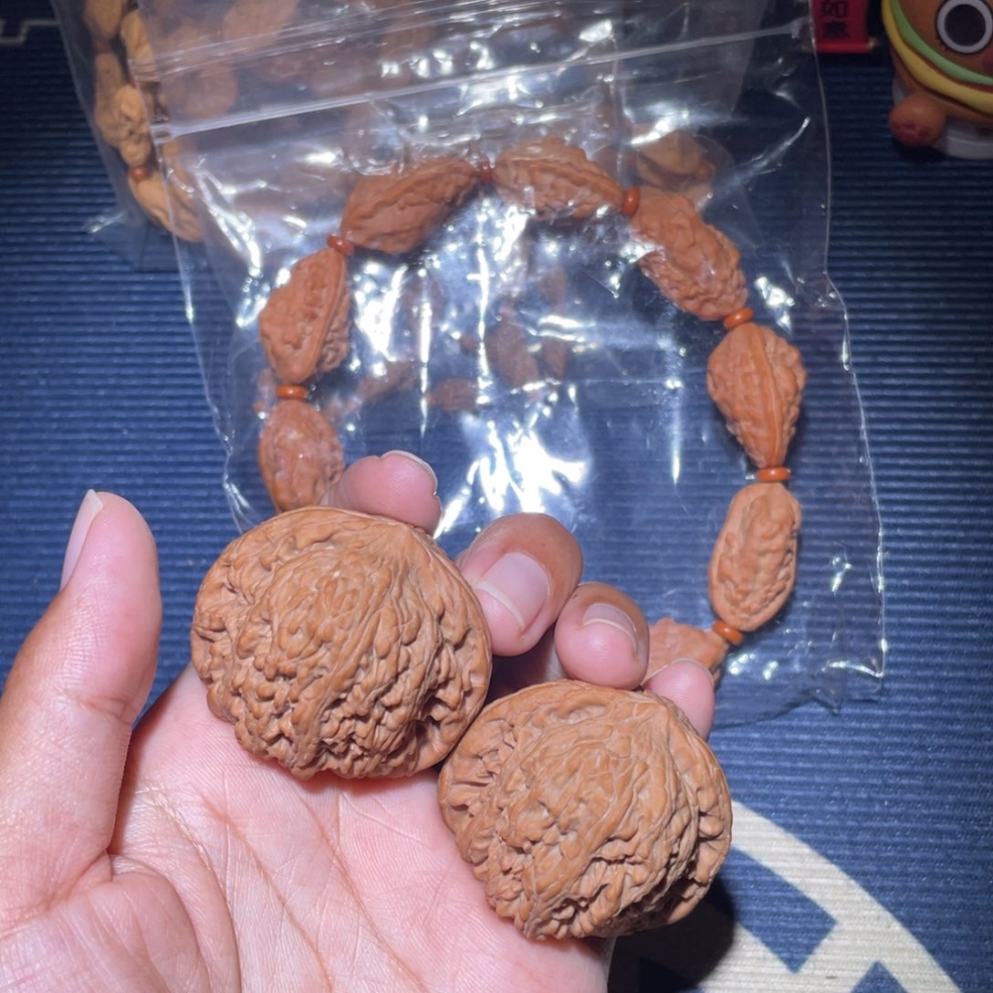 阿***升文玩核桃吊坠全品平谷绣球41