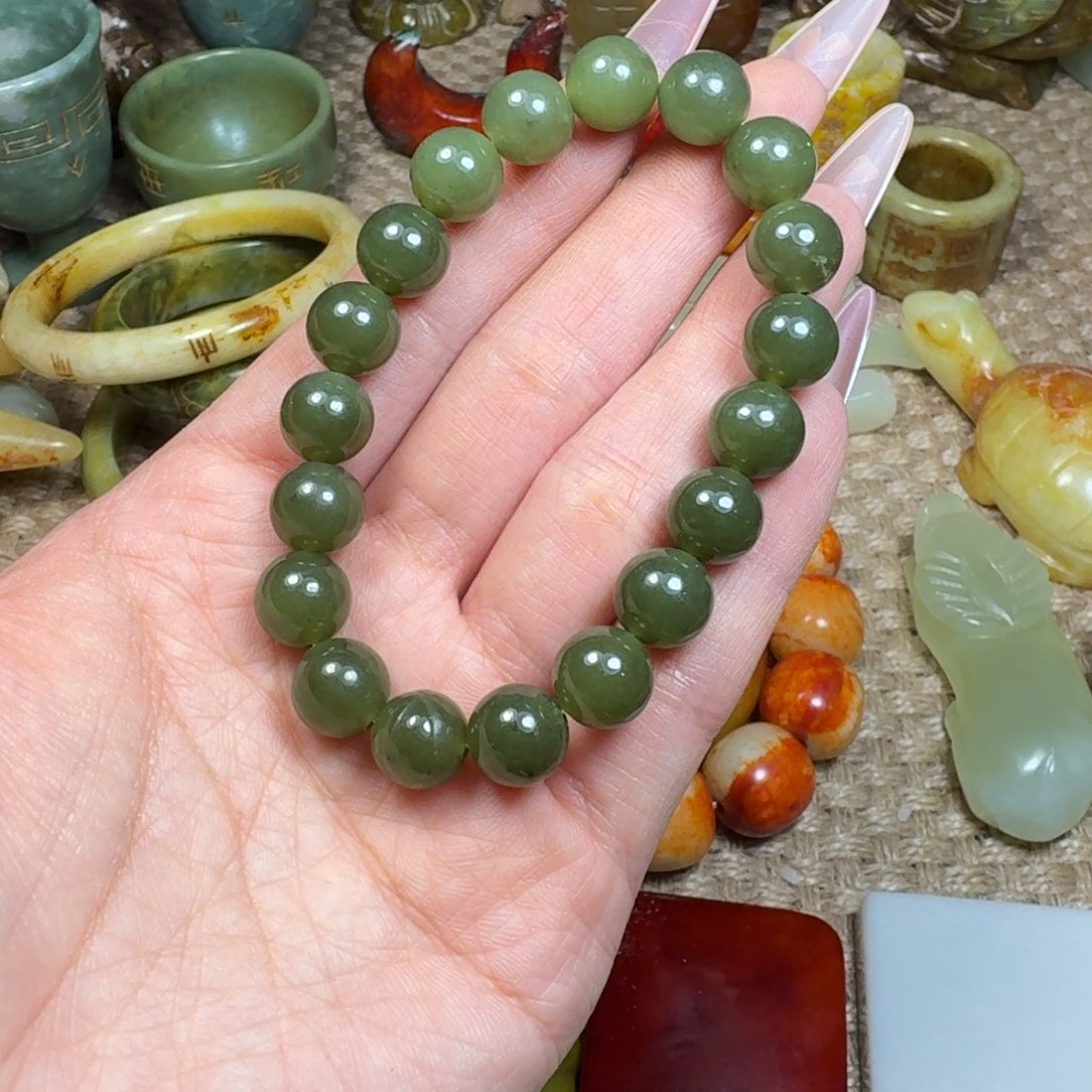 白玉菩提吊坠挂件