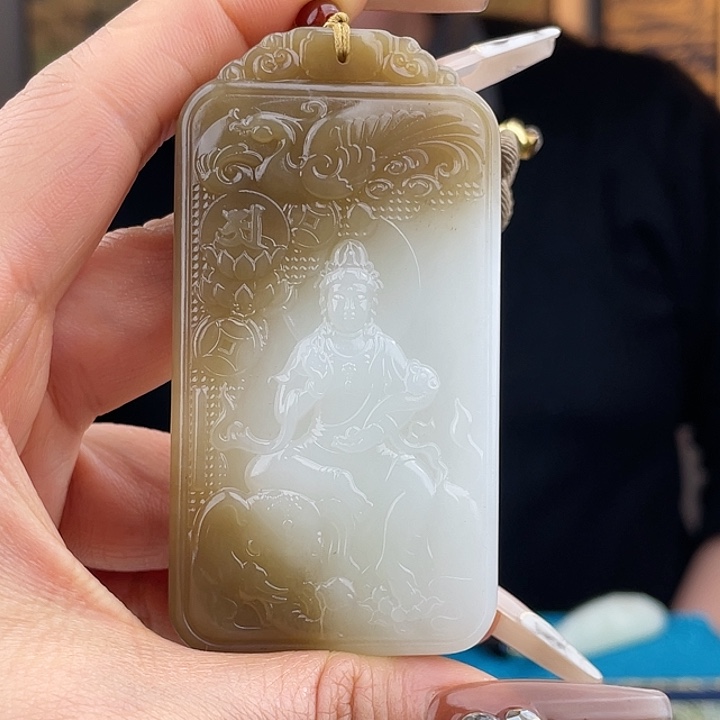 和田玉颈饰未镶嵌勇**前