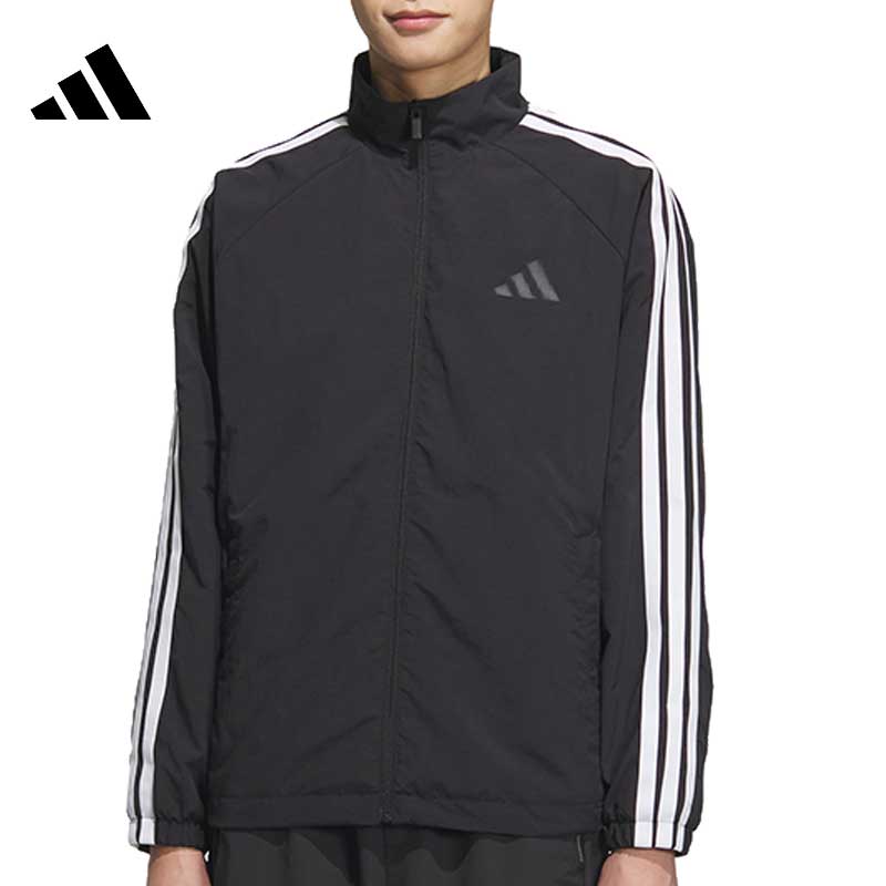 adidas阿迪达斯男子M 3S JKT梭织无帽运动外套KC3892