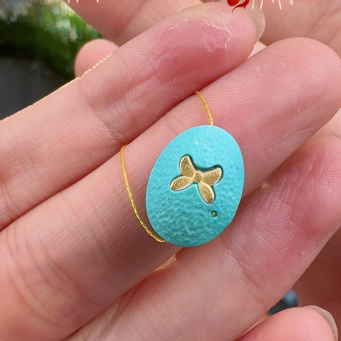 绿松石珠宝奇石未镶嵌