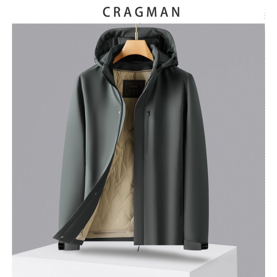 【克拉格曼】男装三合一可拆卸鹅绒服DHDS008