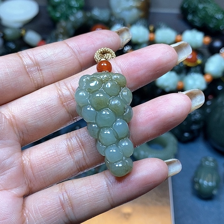 和田玉挂件未镶嵌