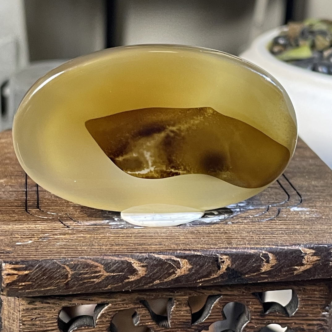 象形皮鞋画面奇石