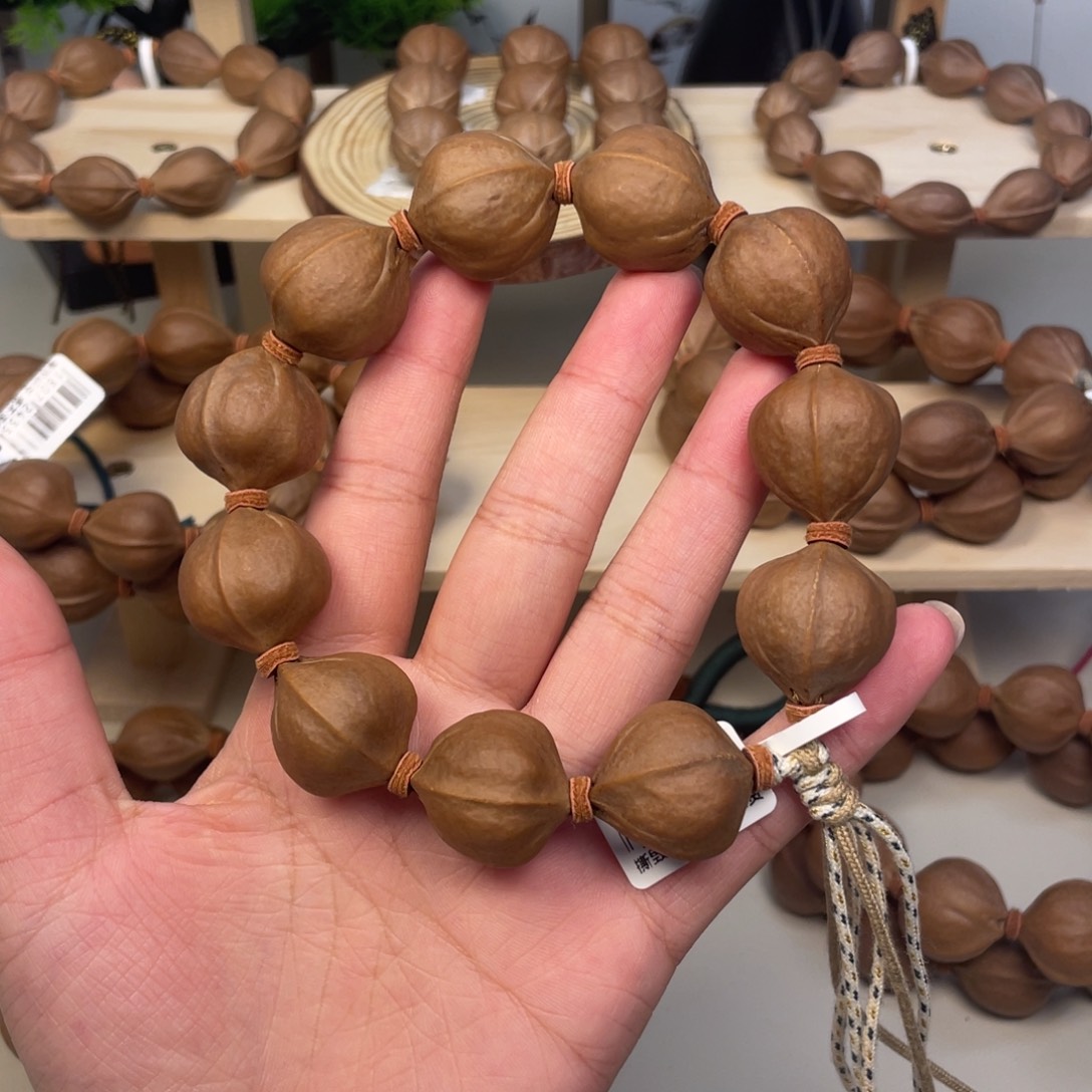 井***跳手串/手链橄榄核22*24梅林铁核