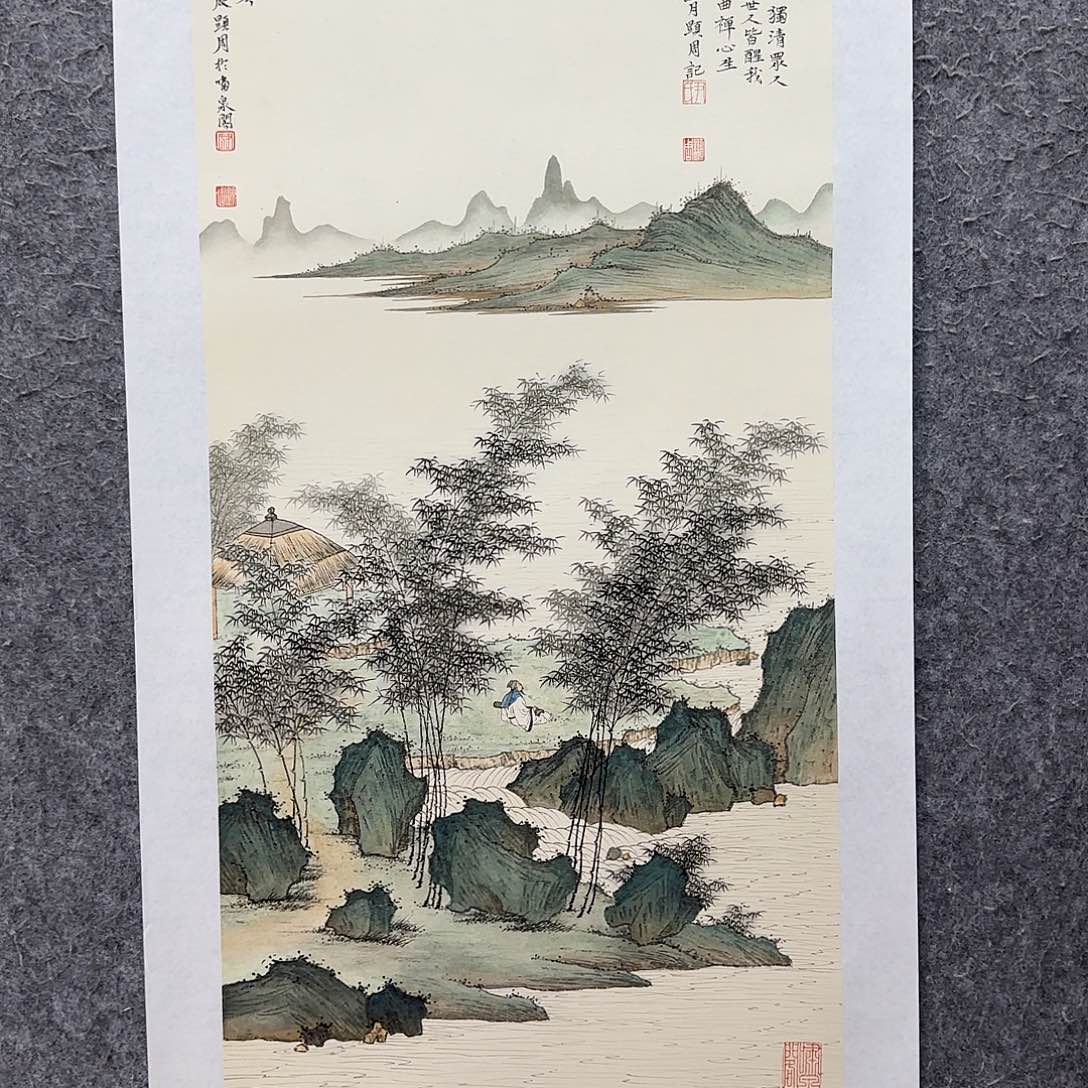 国画尹显周老师作品欣赏