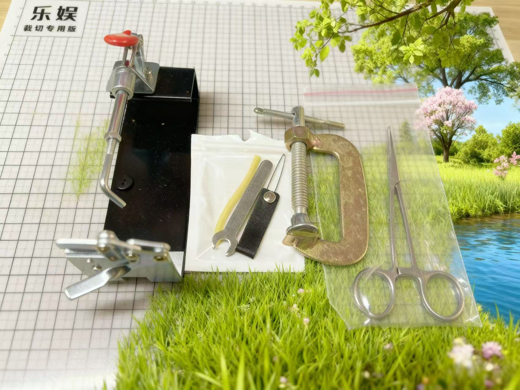 绑皮筋助手工具新手制作弹弓扁皮筋圆皮筋台式捆扎绑筋助手