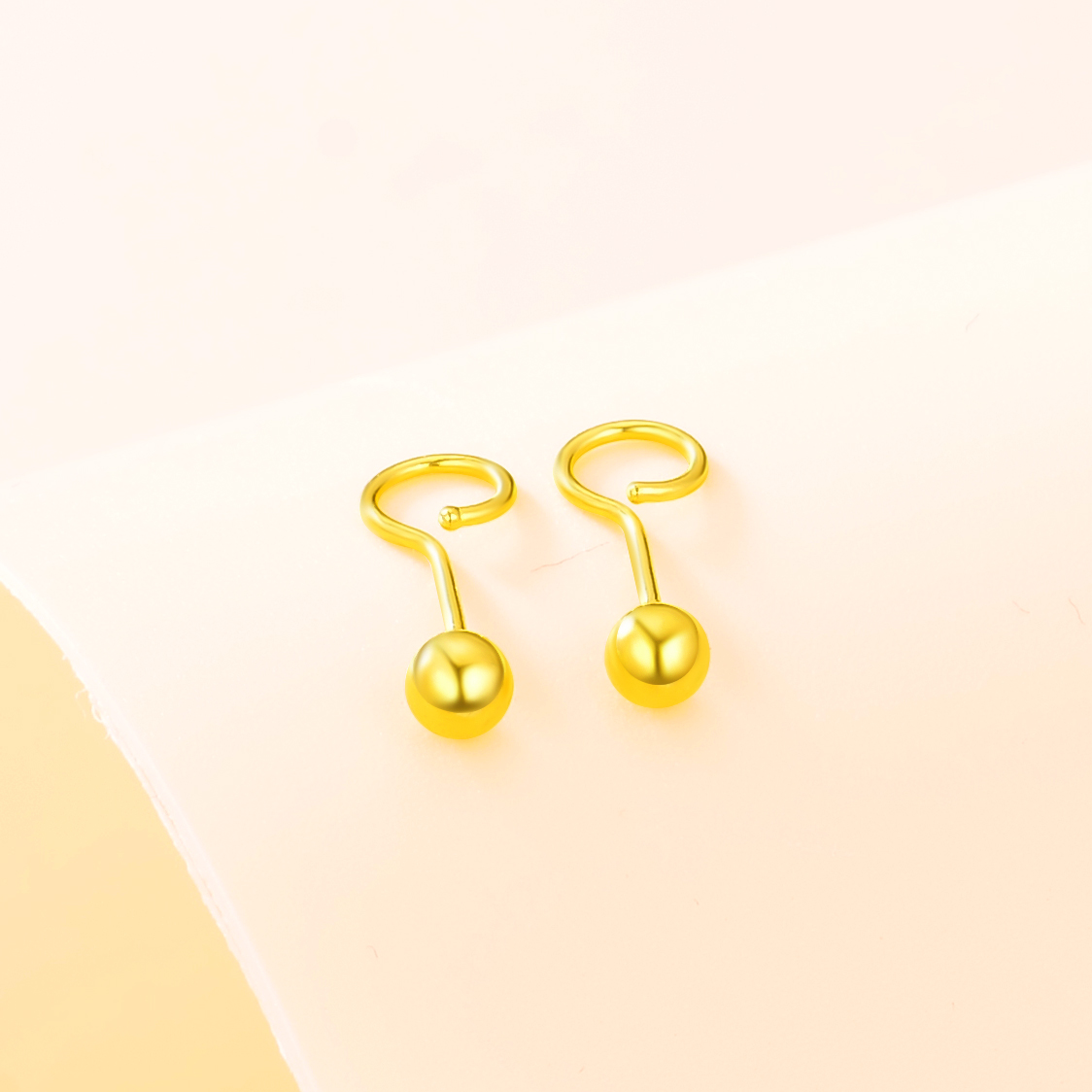 【思思专享】 足金999耳钉配件 BP 5125