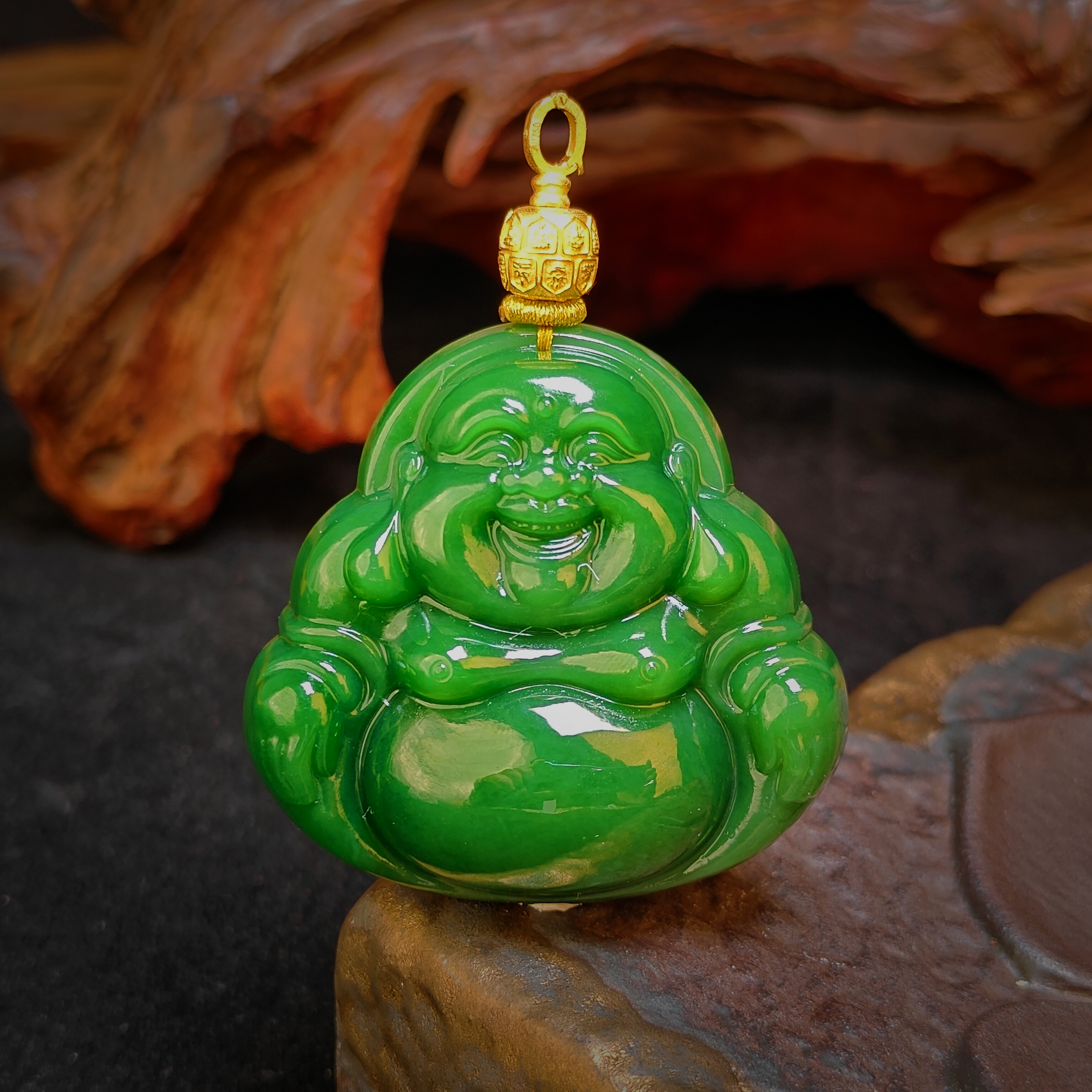 【八方聚米】和田玉吊坠【6206D】