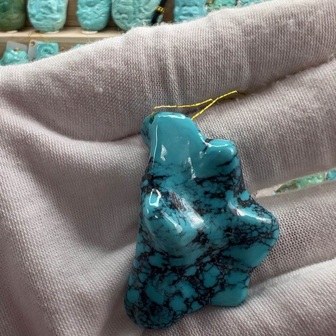 未镶嵌绿松石随形 26mm