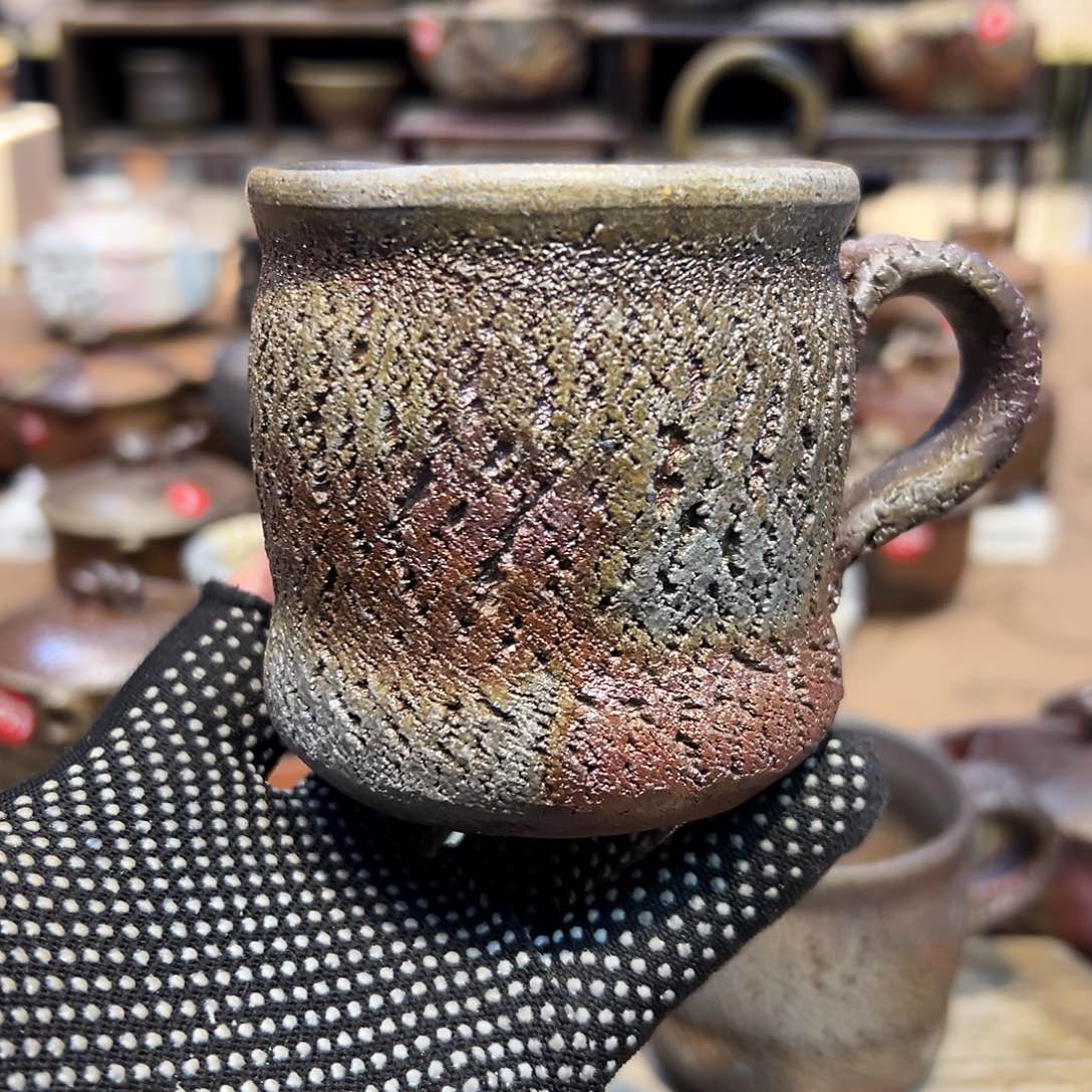 小*鱼备前马克杯一个好看