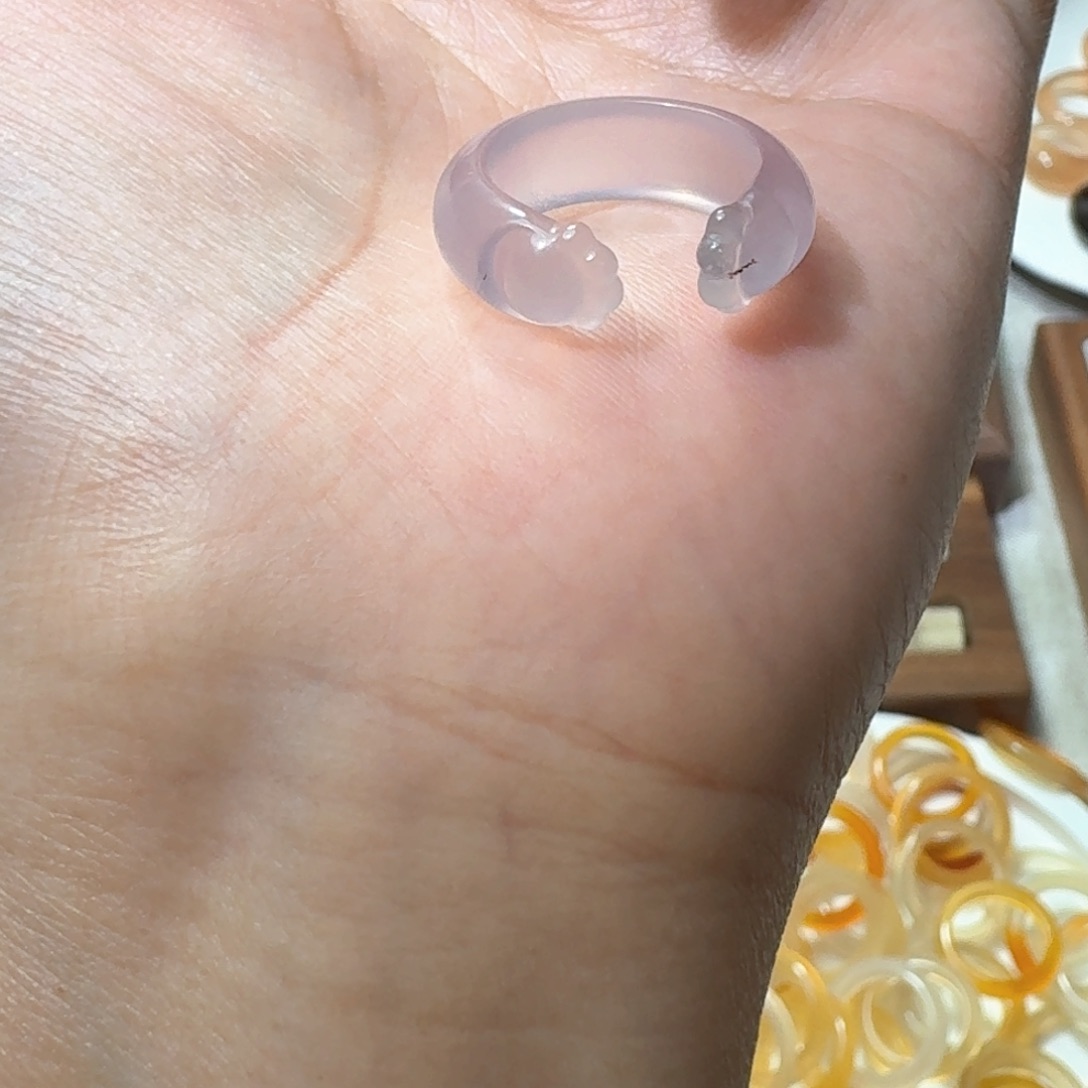 未镶嵌戒指玛瑙/玉髓666港13