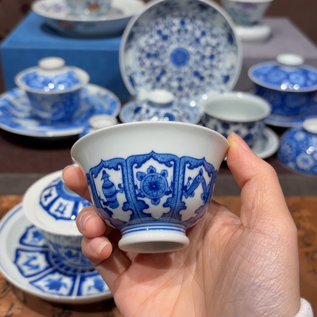 瓷片景德镇纯手工手绘