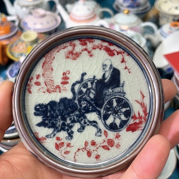 景德镇陶瓷主人杯12344