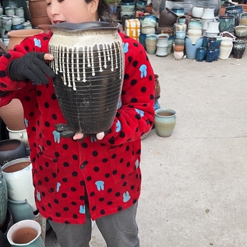 口20高30瑕疵盆子 