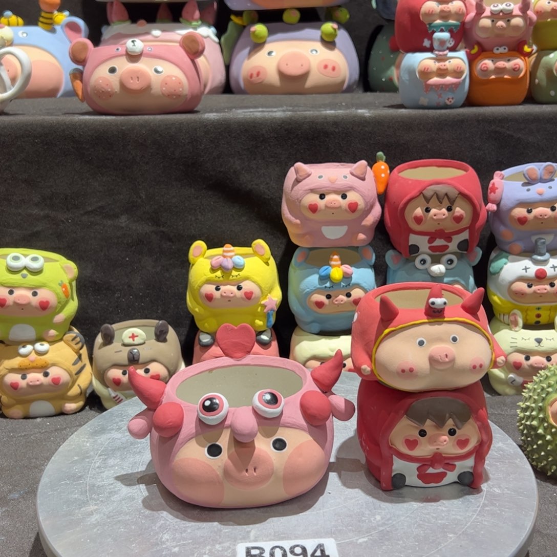 陶瓷手工多肉花盆