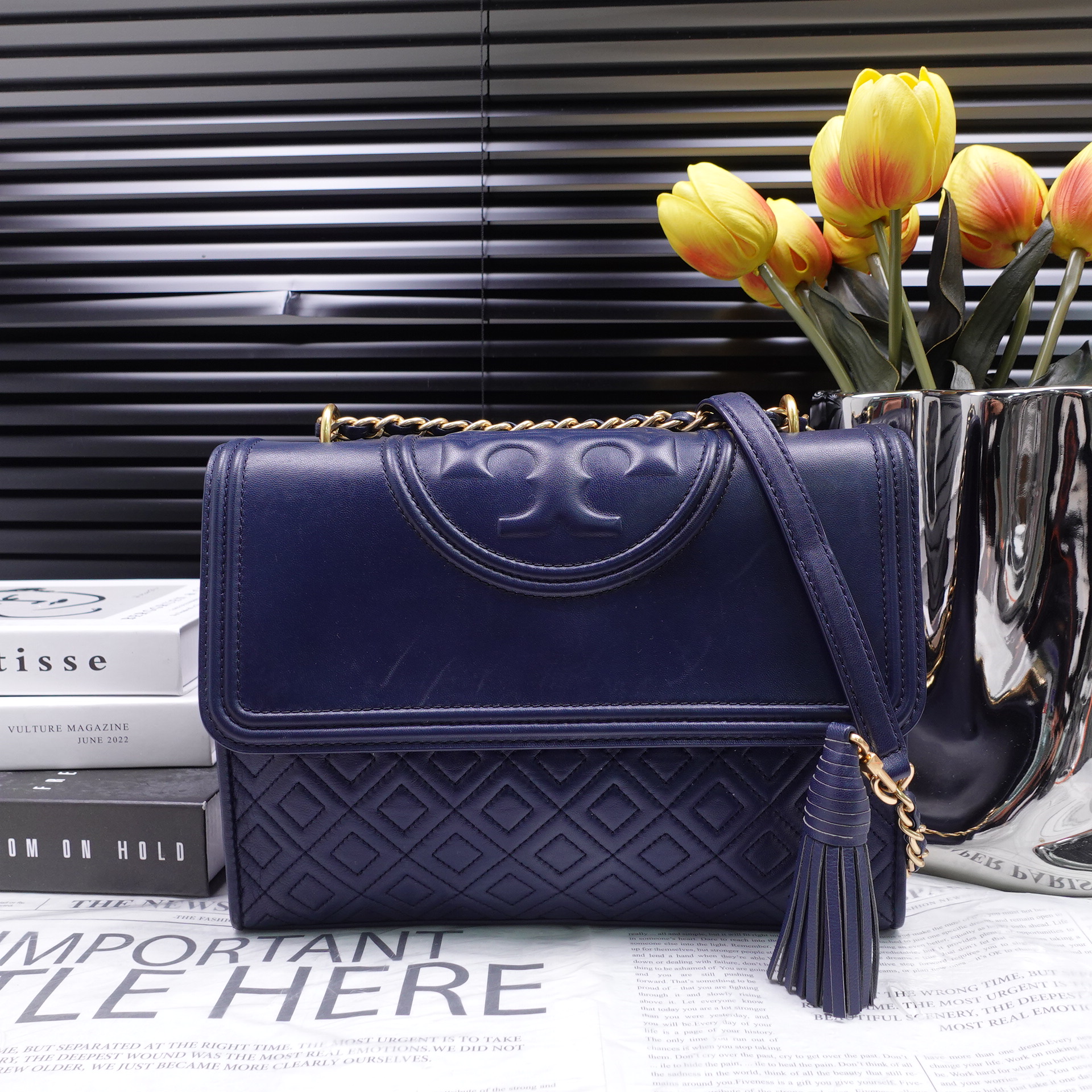 95新 TORY BURCH/汤丽柏琦 单肩包/T_ZY0000  T10338784