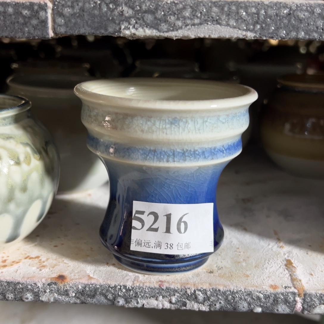 陶瓷景德镇手工花盆